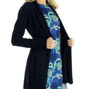 Tracy Negoshian Black Cardigan